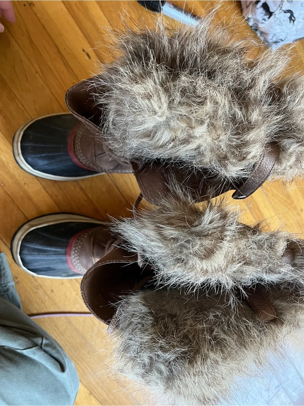 Sorel Joan of Arctic Brown Suede Waterproof Women's Winter snow Boots 8 39 ski